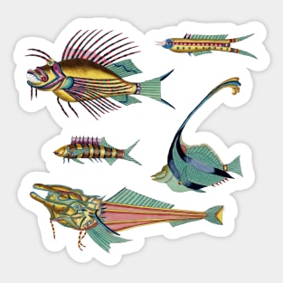 Tropical Fish Sticker